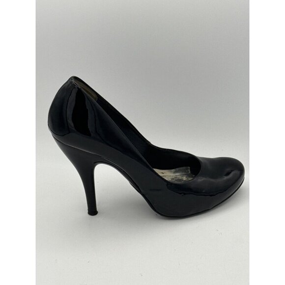 Black Patent Leather High Heel Pumps By Bcbgirls Professional Dress Shoes - Picture 6 of 8